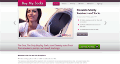 Desktop Screenshot of buymysocks.com